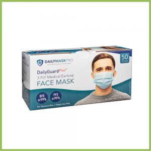 3 Ply Medical Earloop Face Mask