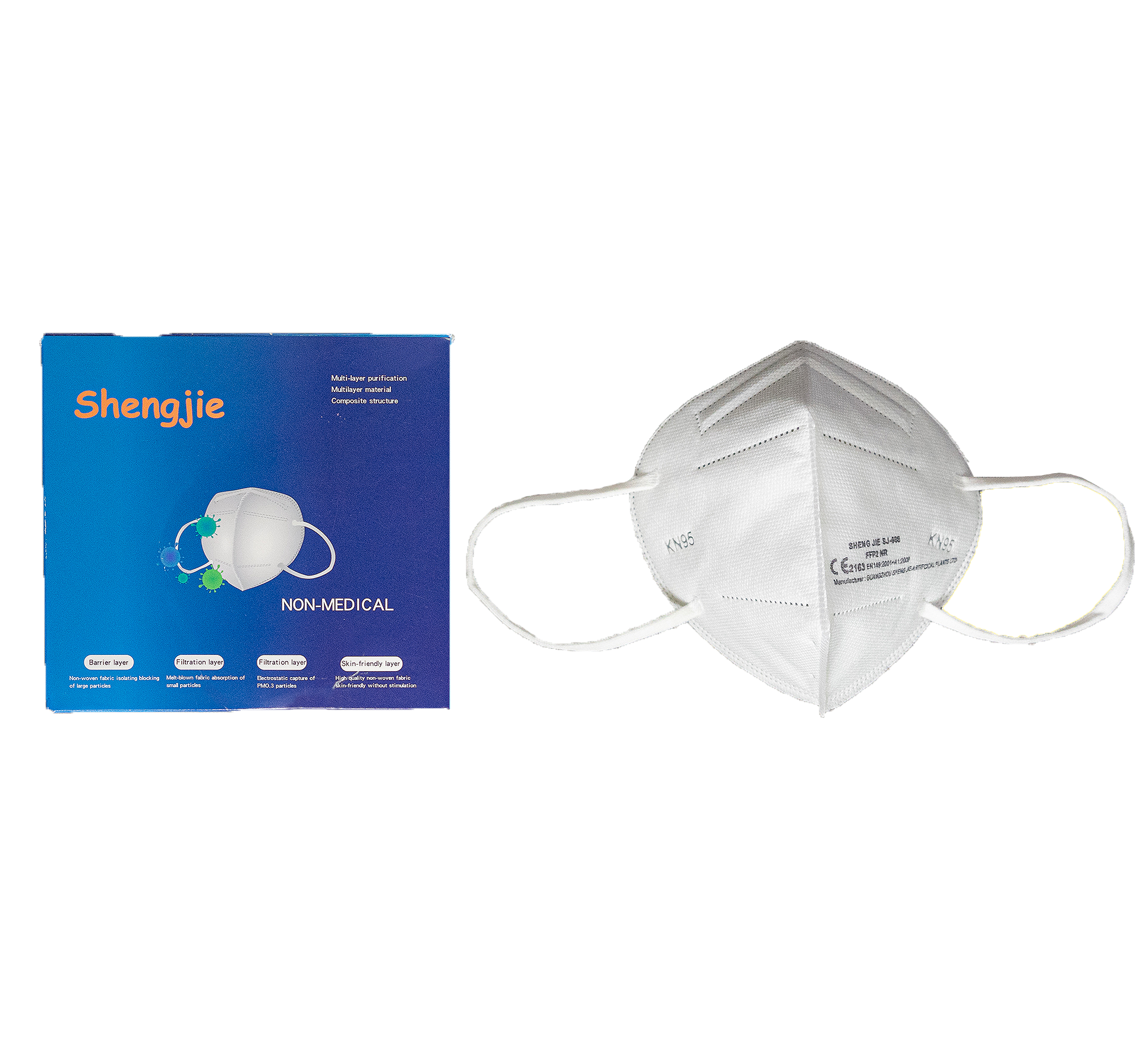 KN95 FFP2 NR Protective Respirator - Image 3