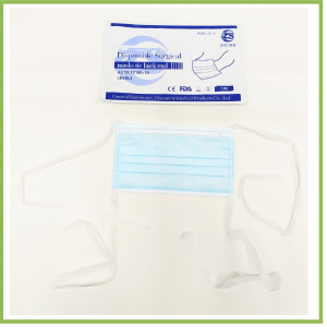 Disposable Surgical Masks Tie Back End (ASTM 2100-19  LEVEL 3)